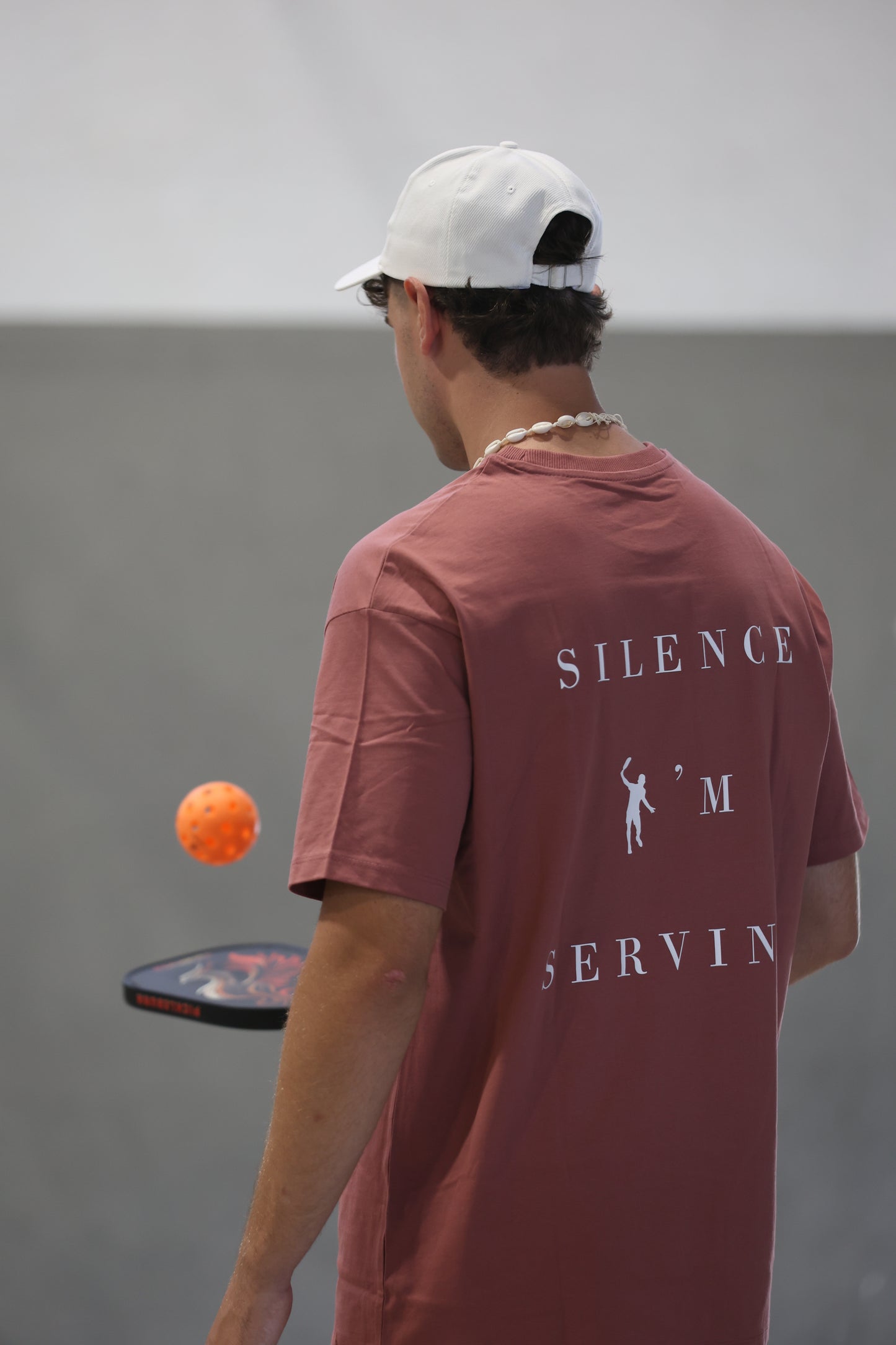 Camiseta oversized Silence I'm serving OP