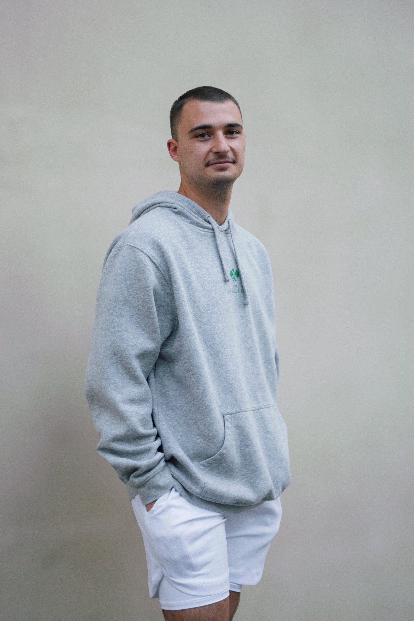 Sudadera Casual Logo Bordado