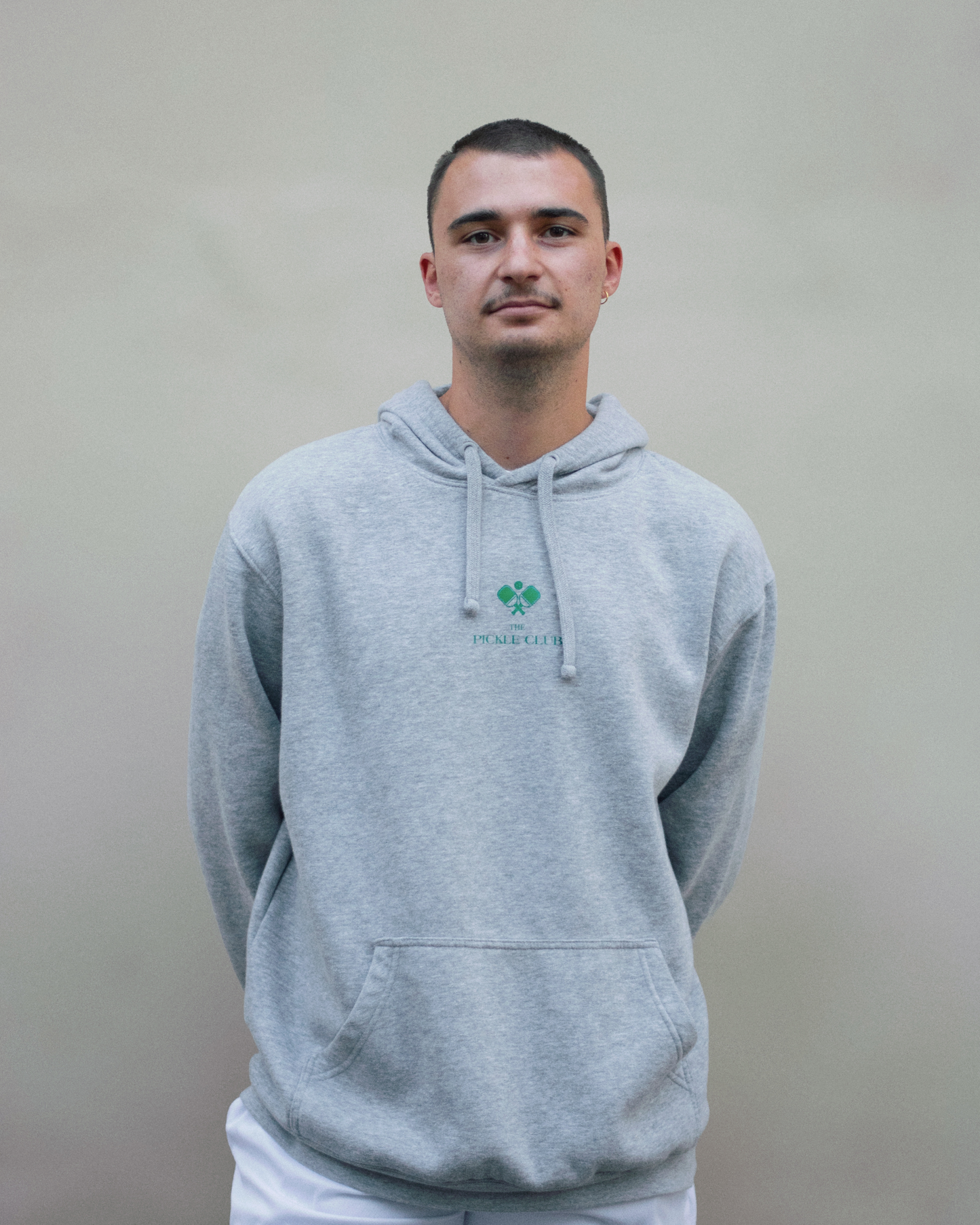 Sudadera Casual Logo Bordado