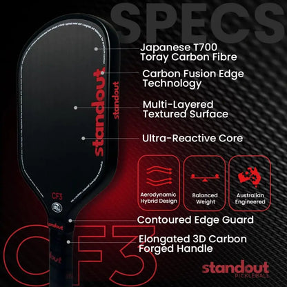Standout CF3 16mm — Pala Pickleball Profesional Control USAPA