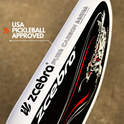 Zcebra Black Mamba — Pala Pickleball Profesional Carbono